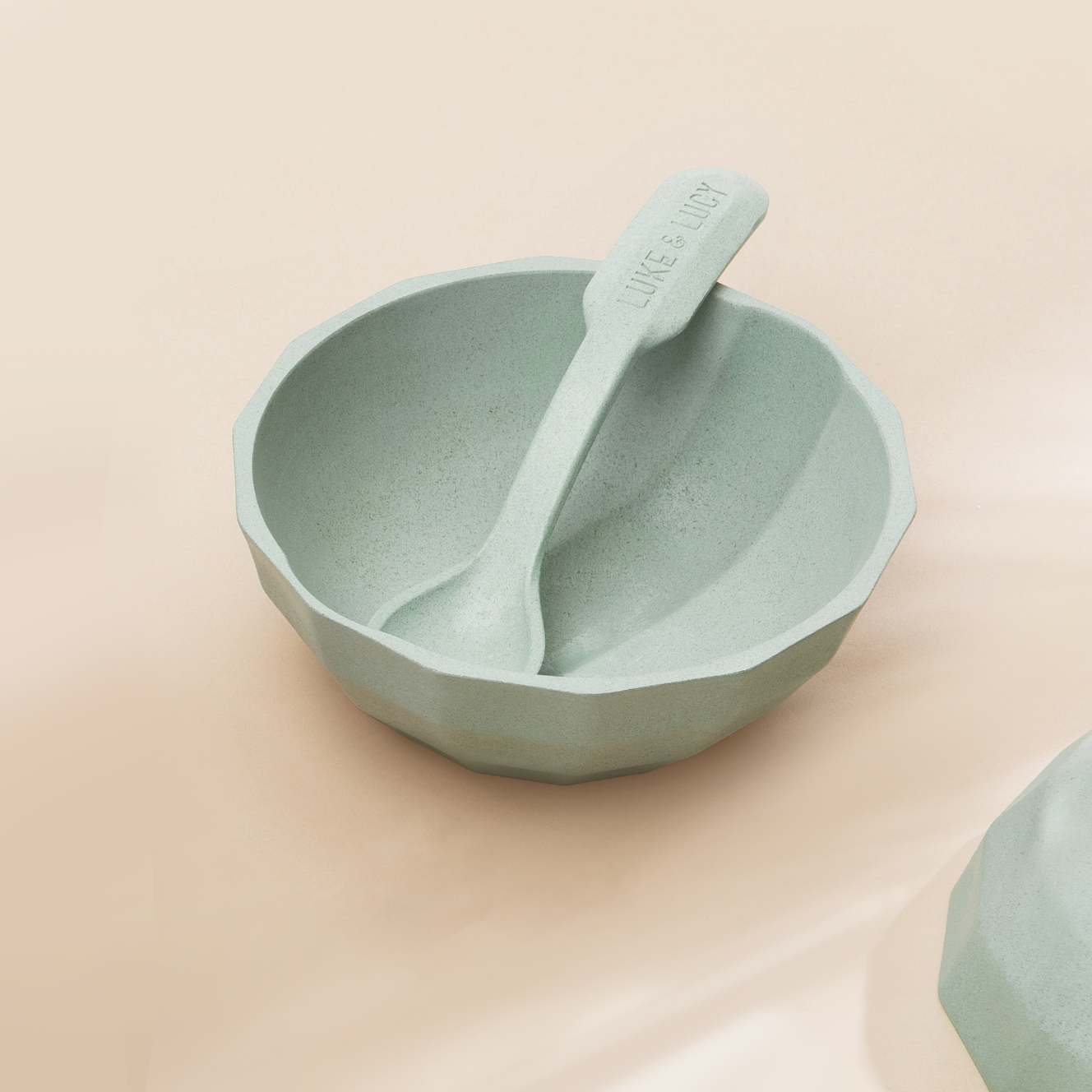 Channel Bowl Mini and Pairing Spoon | Bamboo-blend