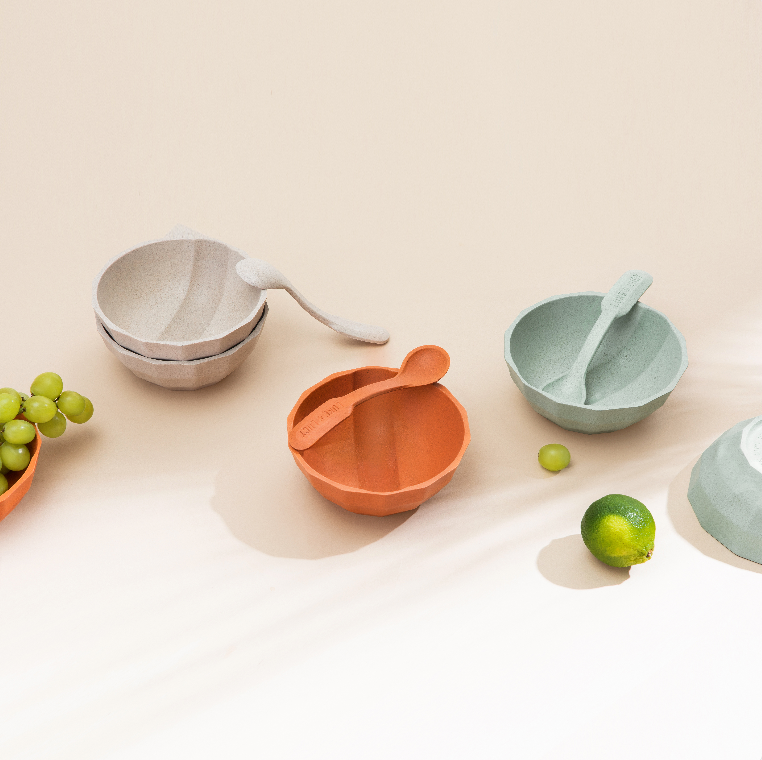 Channel Bowl Mini + Pairing Spoon | Kids Collection
